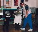 A young fencer