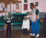 A young fencer!
